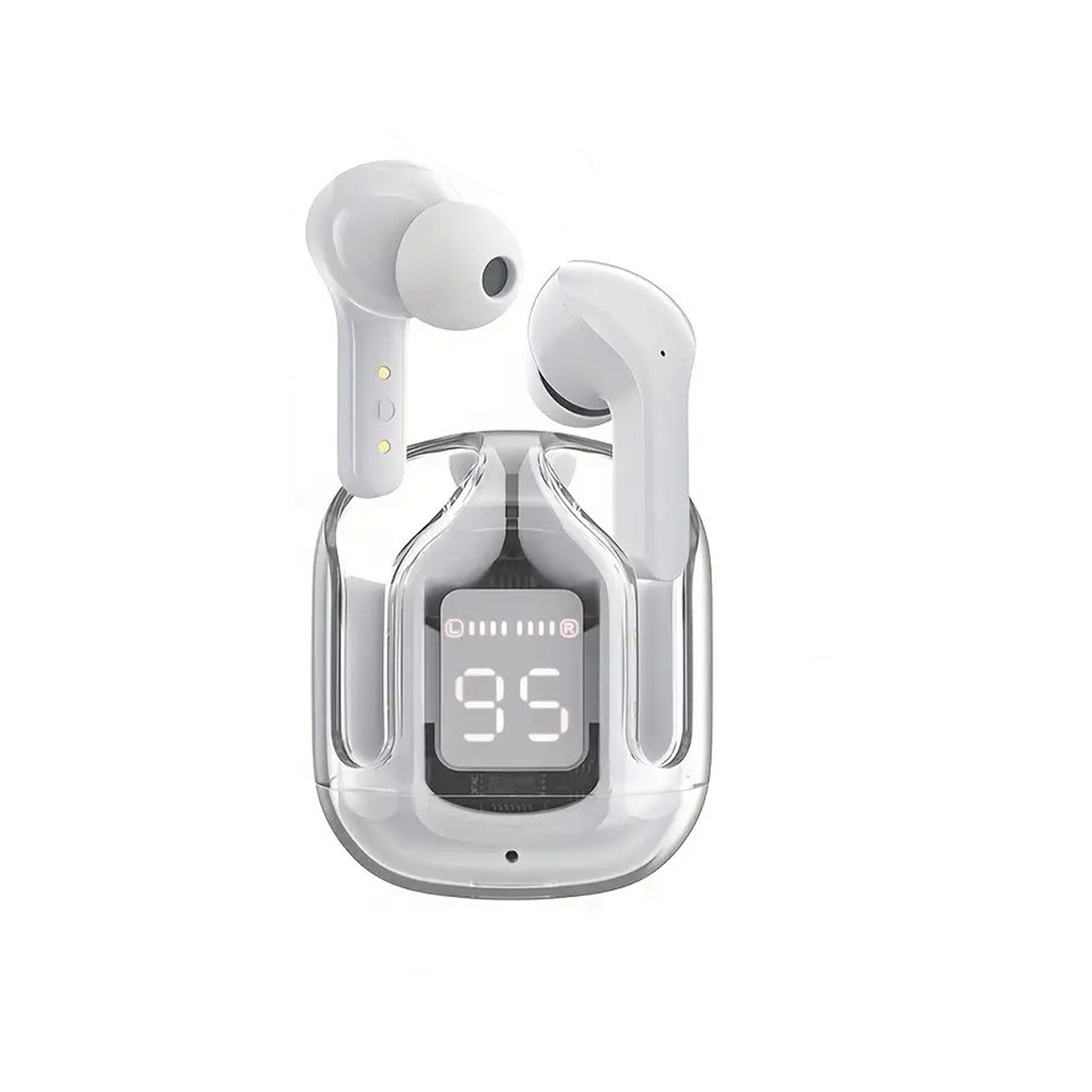 Foto 2 pulgar | Audífonos Inalámbricos D-Bugg Blancos Conexión Bluetooth