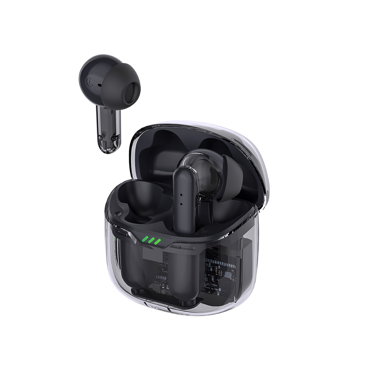 Foto 2 pulgar | Audífonos Inalámbricos Conexión Bluetooth D-Bugg Negro