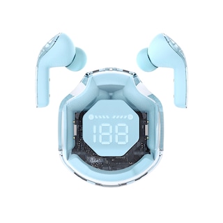 Foto 1 | Audífonos Inalámbricos D-Bugg Azul Conexión Bluetooth