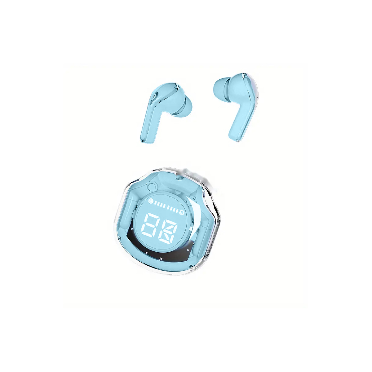 Foto 3 pulgar | Audífonos Inalámbricos D-Bugg Azul Conexión Bluetooth