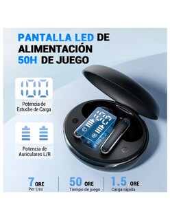 Foto 4 | Audífonos True Wireless Petukita Box Negros con Bluetooth