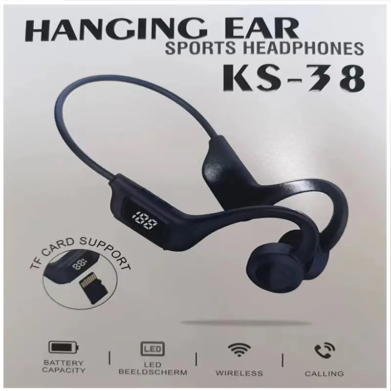 Foto 6 pulgar | Auriculares Bluetooth De Conducción Ósea Ks38 Ipx-5 Impermeables - Venta Internacional.
