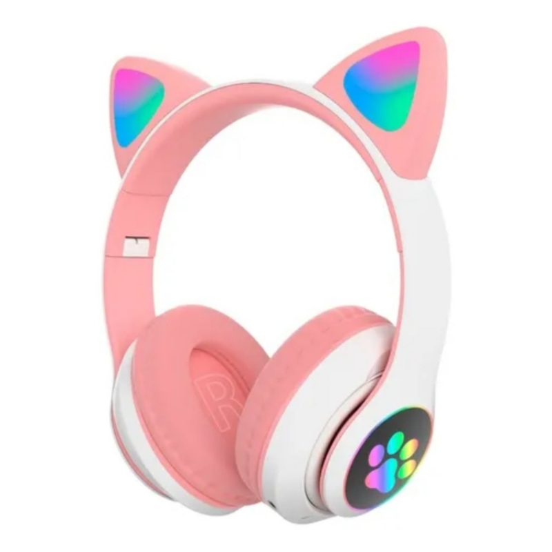 Auriculares Inalámbricos Bluetooth Cat Audiphone Pink - Venta Internacional.