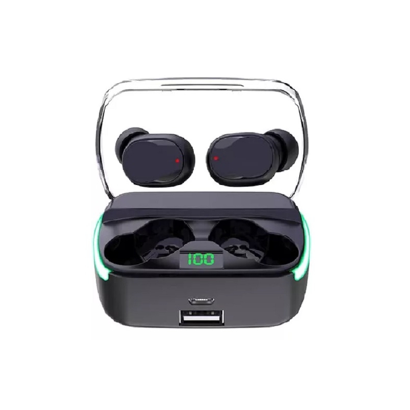 Foto 2 pulgar | Audífonos True Wireless Negros con Bluetooth-Venta Internacional