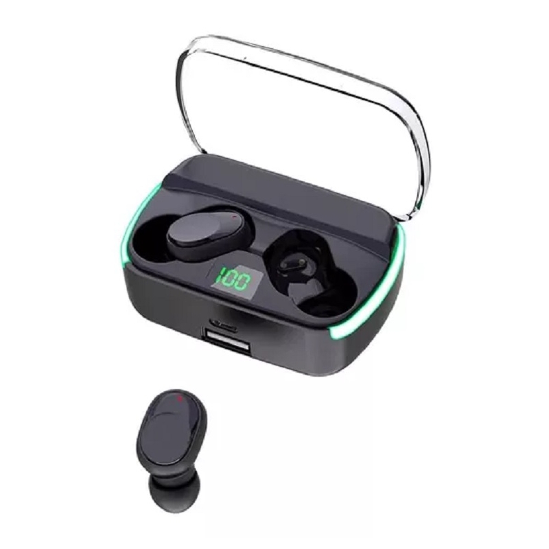 Foto 5 | Audífonos True Wireless Negros con Bluetooth-Venta Internacional