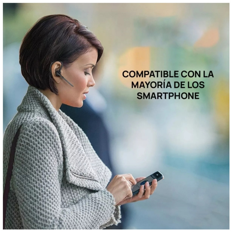 Foto 4 pulgar | Auriculares Bluetooth Manos Libres Voyager Micrófono V8 - Venta Internacional.