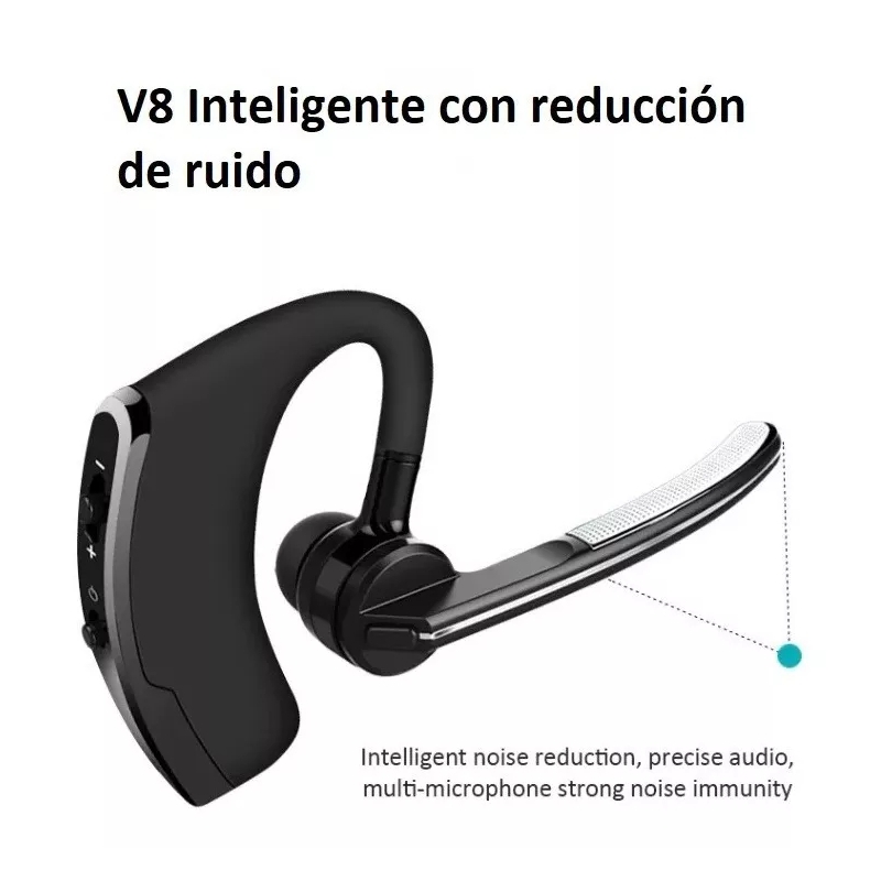 Foto 6 pulgar | Auriculares Bluetooth Manos Libres Voyager Micrófono V8 - Venta Internacional.