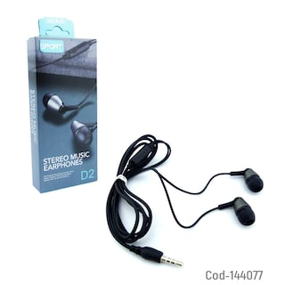 Foto 2 | Auriculares Intraurales Con Micrófono D2 - Venta Internacional.