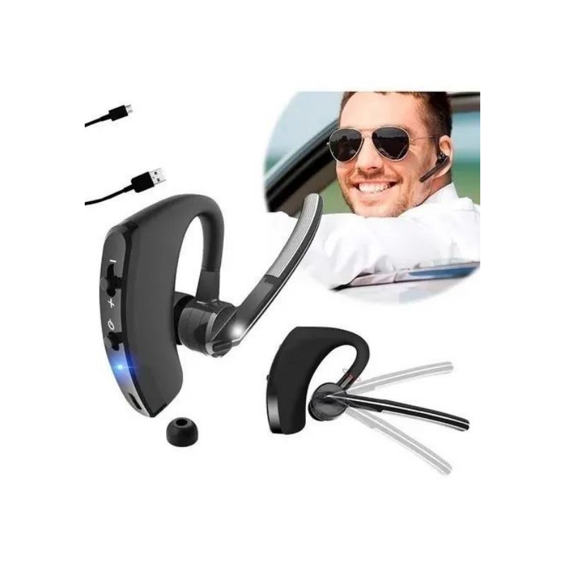 Auriculares Mono Bluetooth V8 Auriculares Orales Con Manos Libres - Venta Internacional.