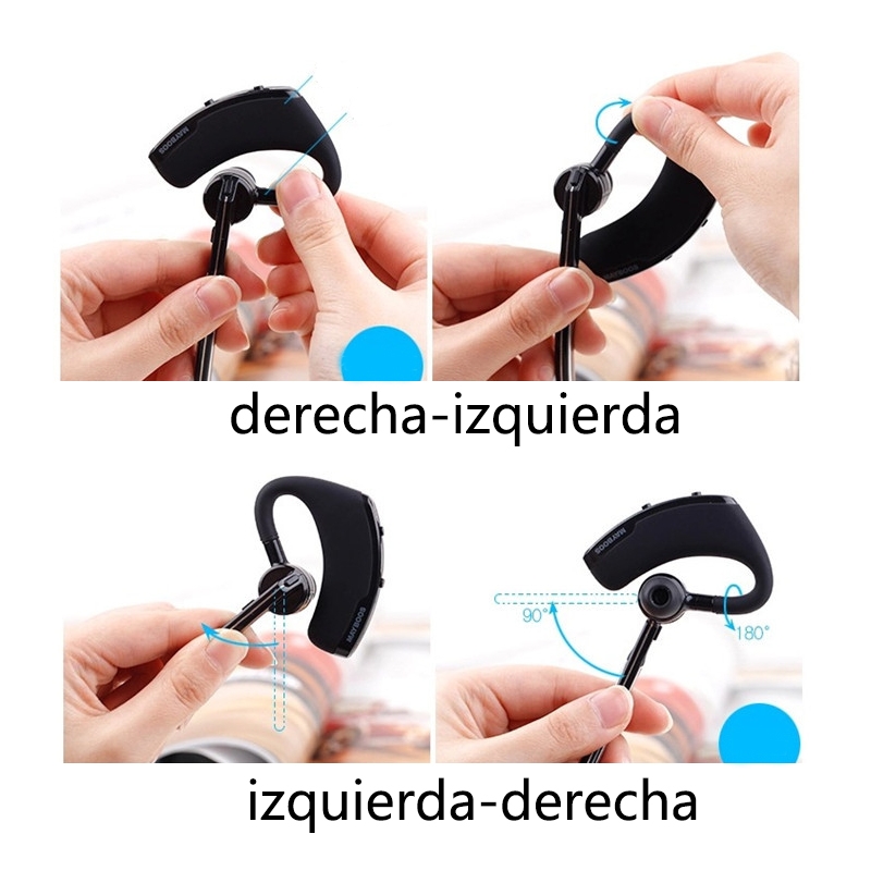 Foto 4 pulgar | Auriculares Mono Bluetooth V8 Auriculares Orales Con Manos Libres - Venta Internacional.