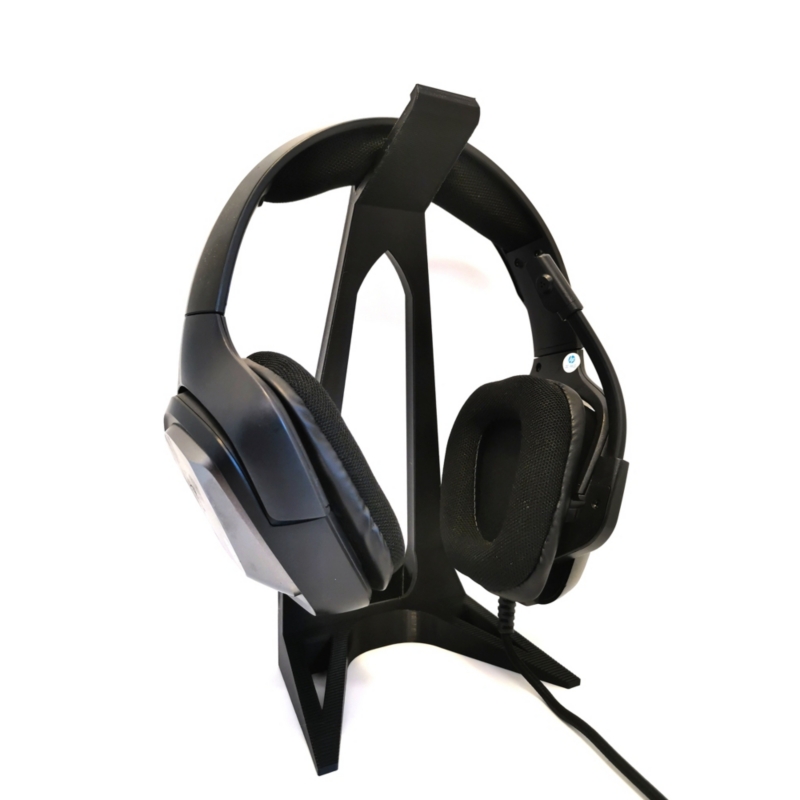 Foto 3 pulgar | Soporte Para Auriculares Impreso En 3d, Material Ecológico, Negro - Venta Internacional.