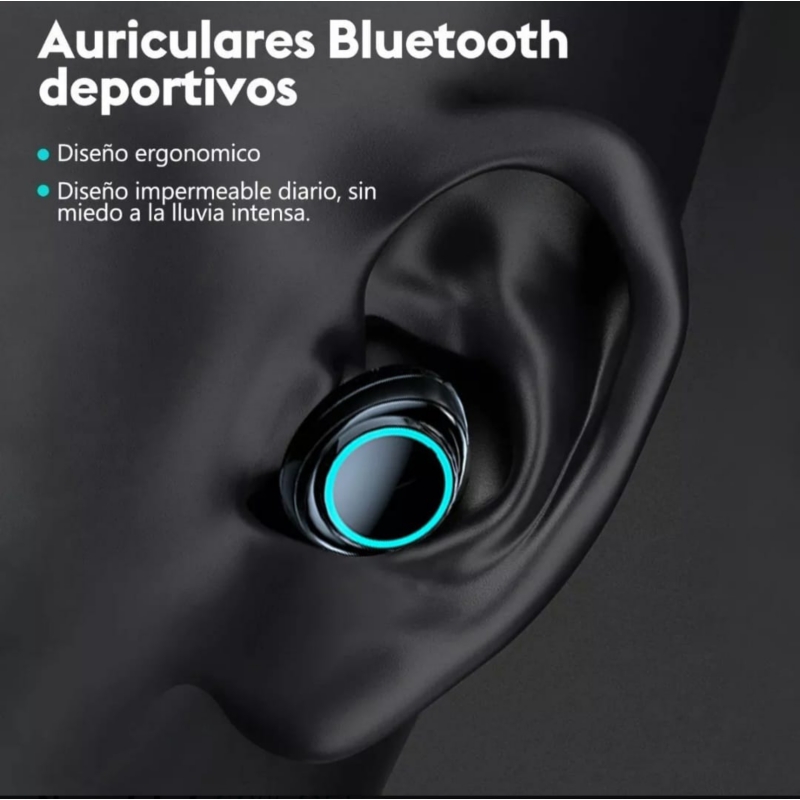 Foto 3 | Auriculares Deportivos Bluetooth 5.3 M25 Tws Gamer Con Cancelación De Ruido - Venta Internacional.