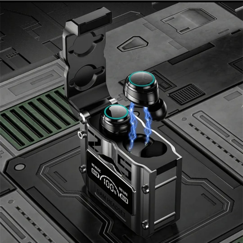 Foto 6 | Auriculares Deportivos Bluetooth 5.3 M25 Tws Gamer Con Cancelación De Ruido - Venta Internacional.