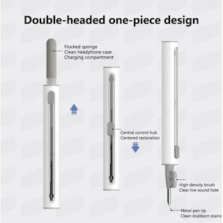 Foto 3 | Kit De Limpieza Con Cepillo Limpiador Para Auriculares Airpods Pro - Venta Internacional.