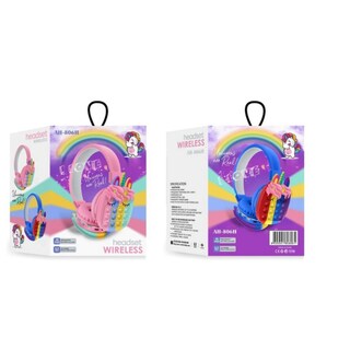 Foto 3 | Auriculares Inalámbricos Bluetooth Unicorn Girl Con Mp3 Y Tarjeta Sd - Venta Internacional.