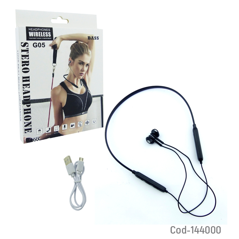 Foto 3 pulgar | Auriculares Deportivos Bluetooth Genéricos G05 Recargables - Venta Internacional.