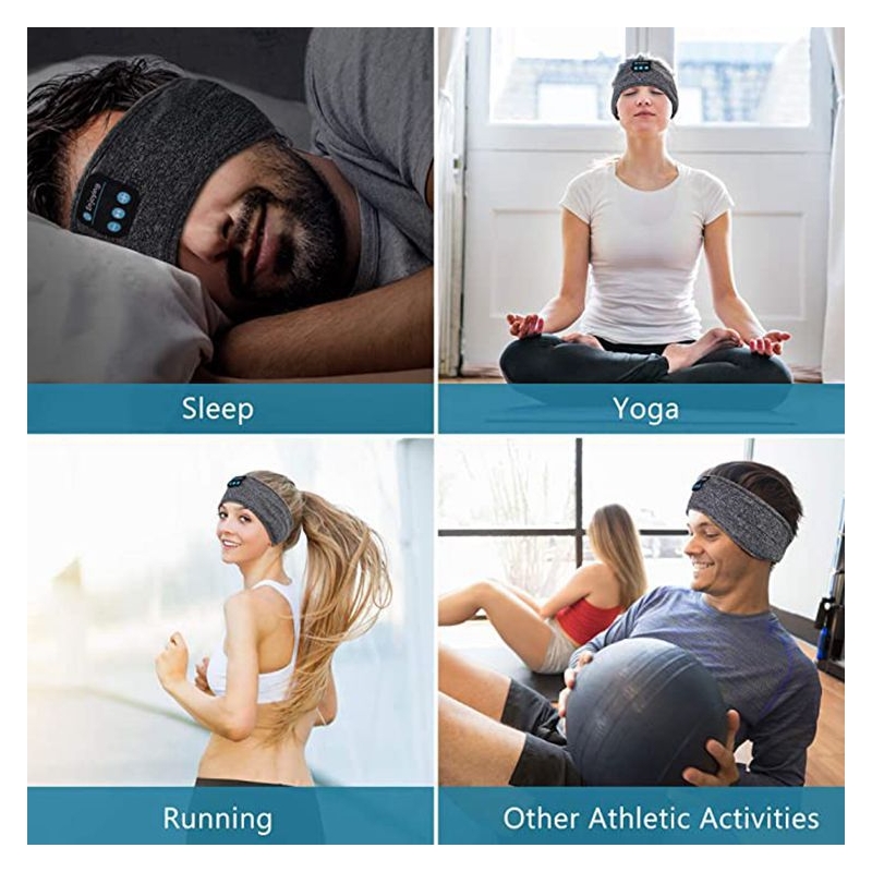 Foto 7 pulgar | Auriculares Inalámbricos Para Dormir Con Diadema Deportiva Bt50 - Venta Internacional.