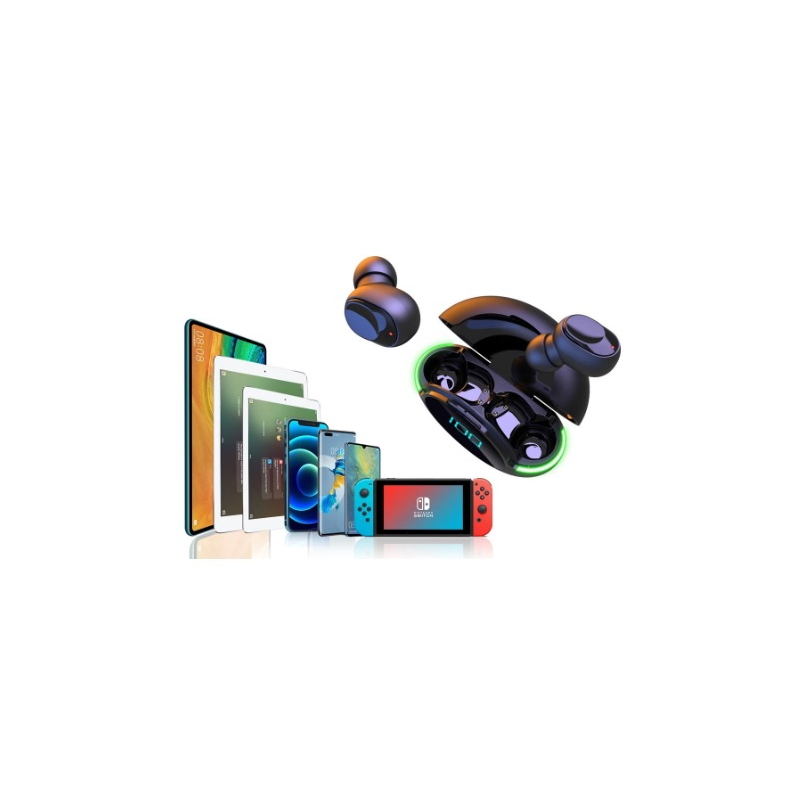 Foto 3 pulgar | Auriculares Inalámbricos Y80 Bluetooth 5.1 Estéreo Ipx4 Impermeables - Venta Internacional.