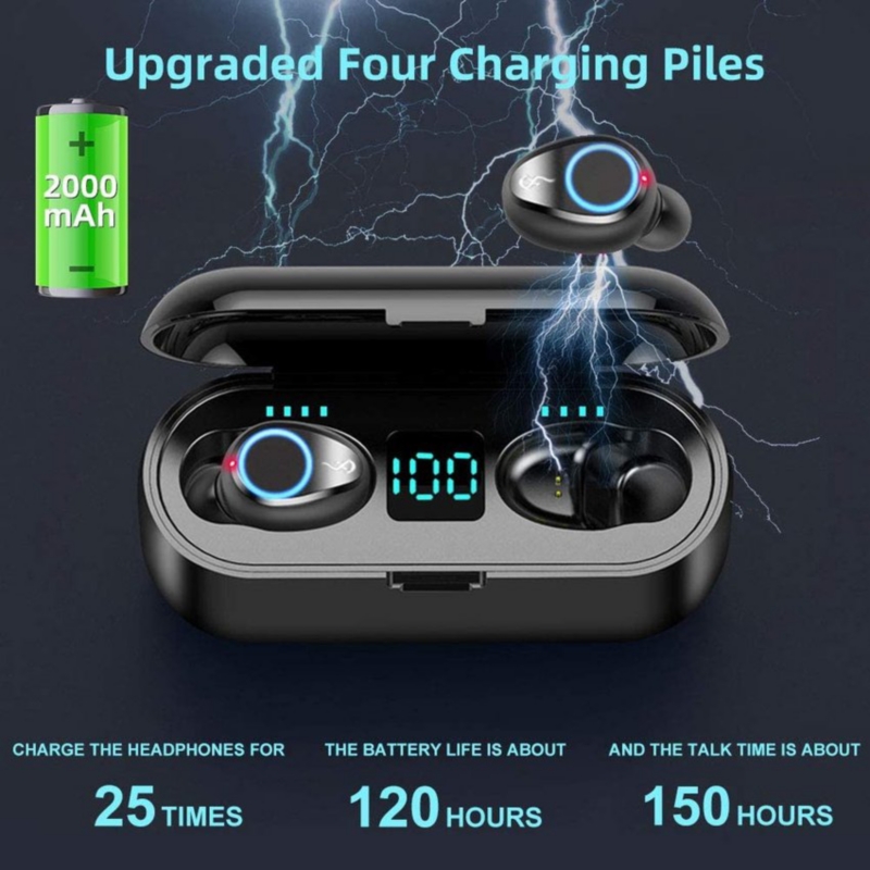 Foto 3 pulgar | Auriculares Estéreo Con Cancelación De Ruido Bluetooth 5.0 Hifi - Venta Internacional.