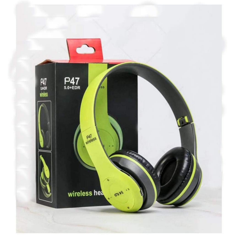 Foto 2 pulgar | Auriculares Inalámbricos Bluetooth P47 Green - Venta Internacional.
