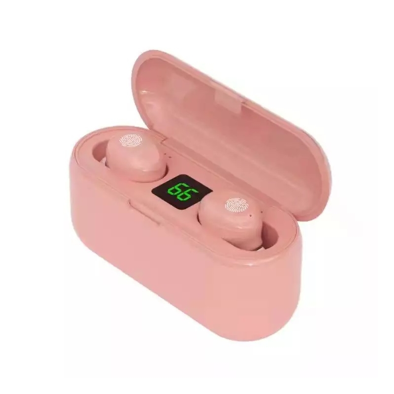 Foto 3 pulgar | Auriculares Intraurales Inalámbricos Bluetooth F9 V50 Con Caja De 2000 Mah, Color Negro - Venta Internacional.