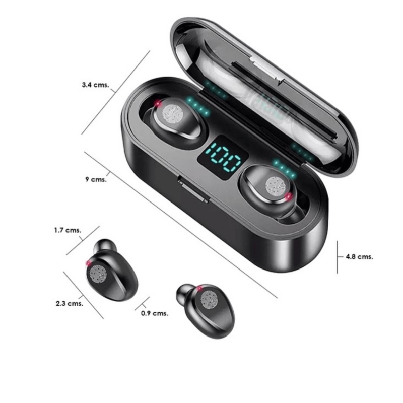 Foto 4 pulgar | Auriculares Inalámbricos Bluetooth Akst230 Con Banco De Energía - Venta Internacional.