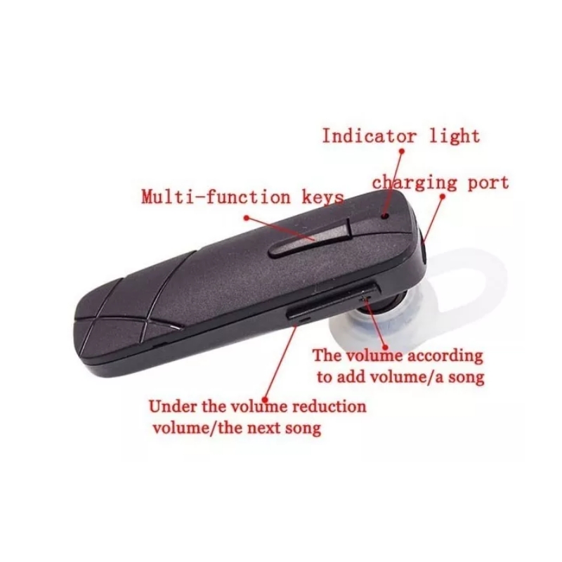 Foto 4 pulgar | Auriculares Intraurales Inalámbricos Bluetooth Negros - Venta Internacional.