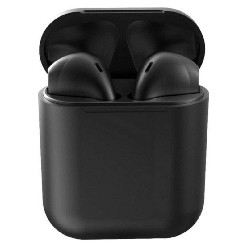 Foto 2 pulgar | Auriculares Inalámbricos 12 Tw Negros Con Entradas Auxiliares De 3,5 Mm - Venta Internacional.