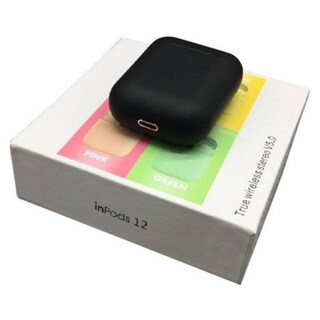Foto 2 | Auriculares Inalámbricos 12 Tw Negros Con Entradas Auxiliares De 3,5 Mm - Venta Internacional.