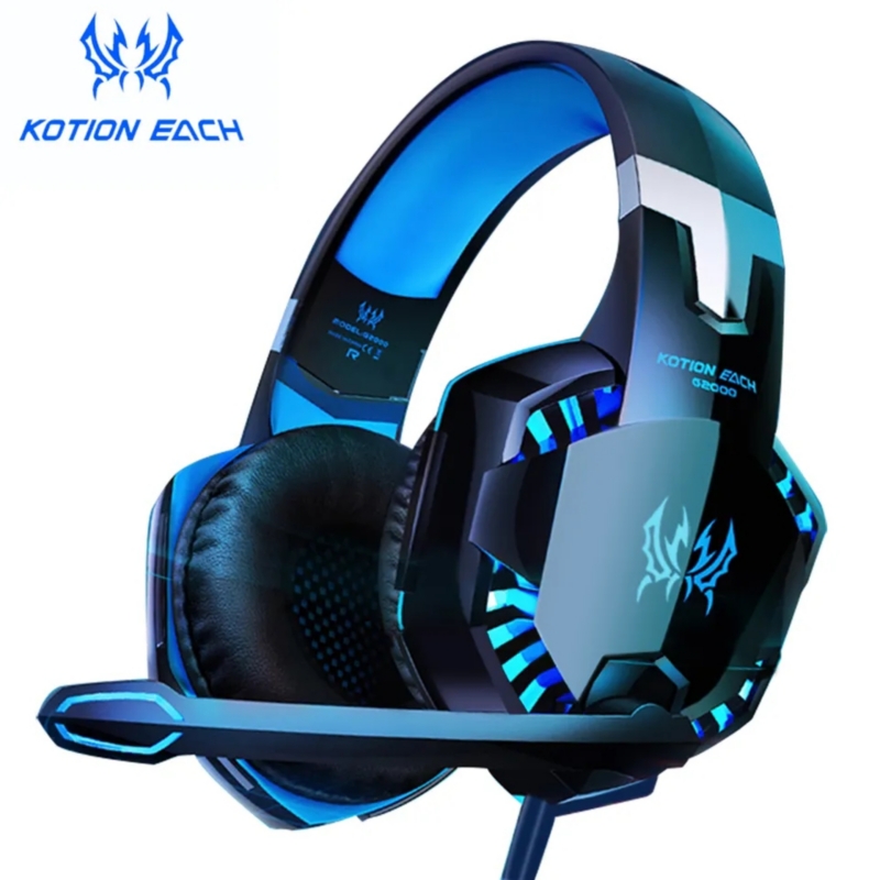 Foto 2 pulgar | Auriculares Para Juegos Kotion Each G2000 Estéreo Con Usb De 3,5 Mm, Color Negro - Venta Internacional.