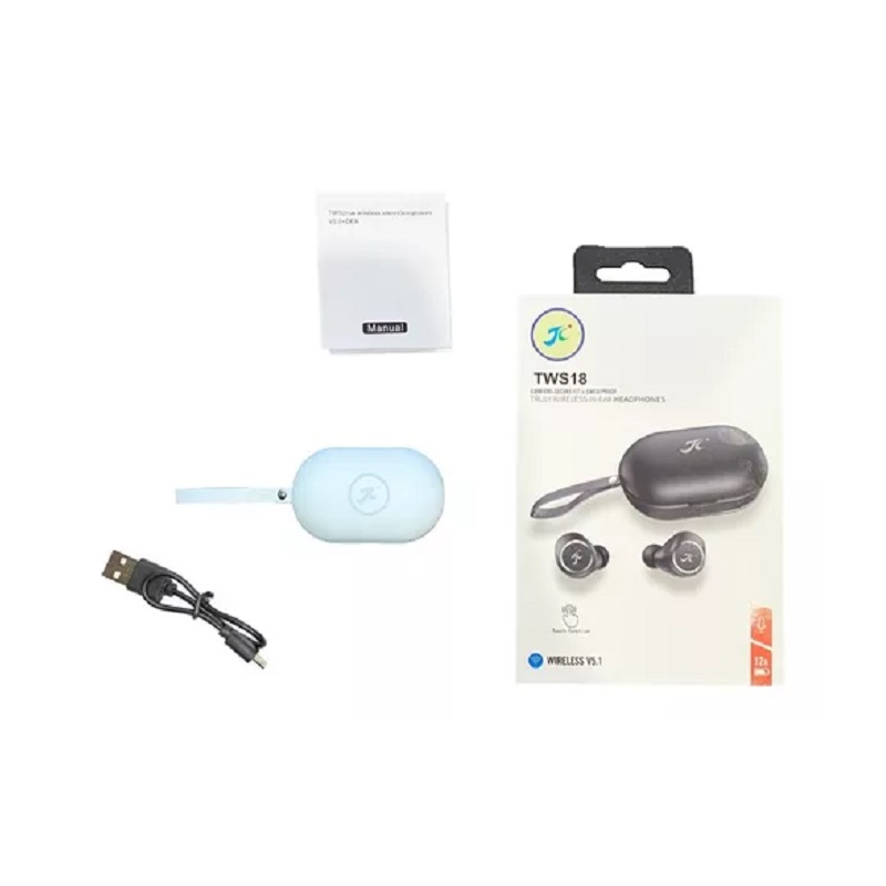 Foto 2 pulgar | Auriculares Tws 18 Inalámbricos Bluetooth 5.0 505mah Blancos - Venta Internacional.