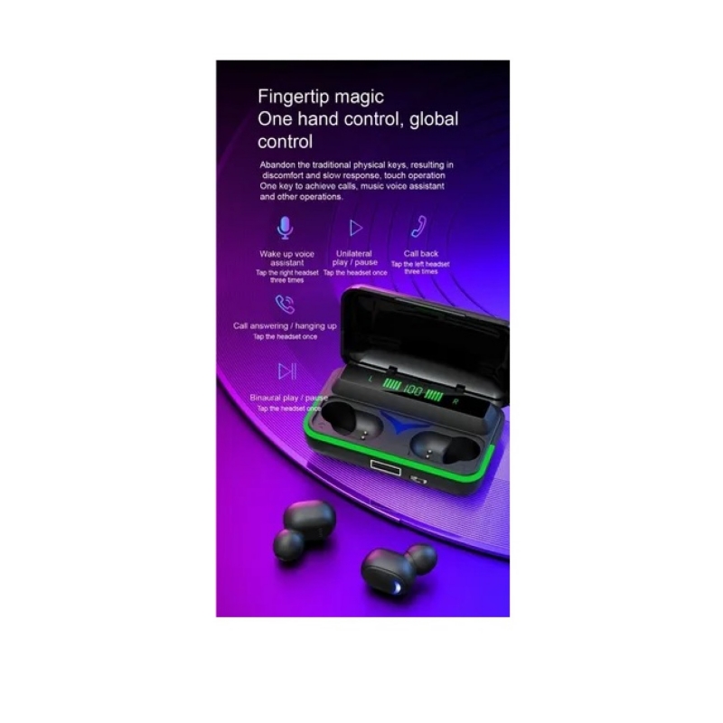 Foto 4 pulgar | Auriculares Intraurales Inalámbricos E10 Buds Gamer Bluetooth 5.1 - Venta Internacional.