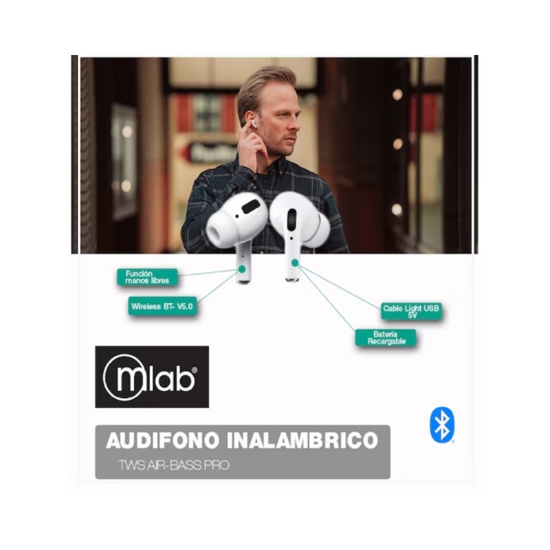 Foto 4 pulgar | Auriculares Deportivos Bluetooth Pro Tws De Tercera Generación Con Micrófono Y Gps - Venta Internacional.