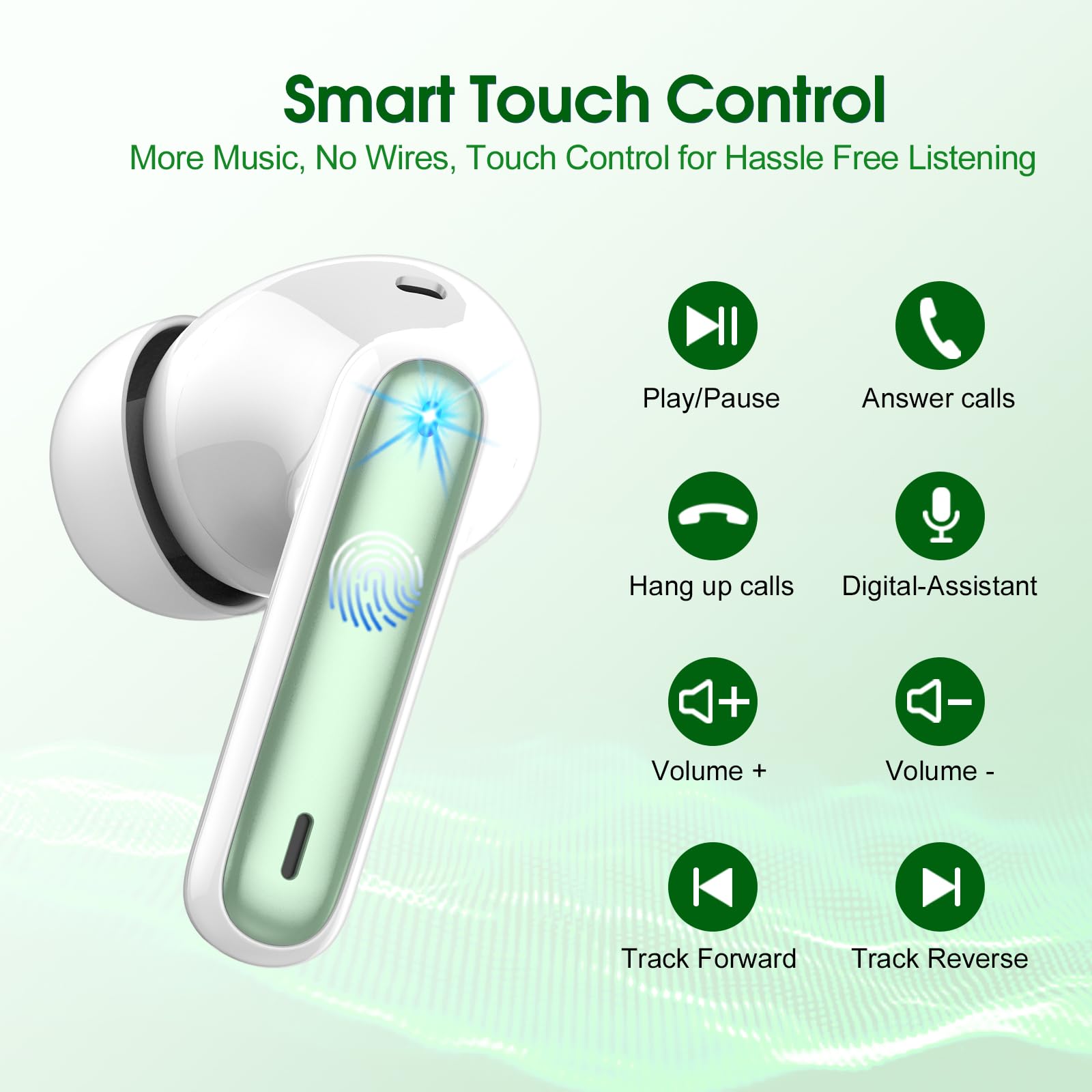 Foto 8 pulgar | Auriculares Inalámbricos Casan 2024 Bluetooth 5.3 Hifi Stereo Ip7 - Venta Internacional.