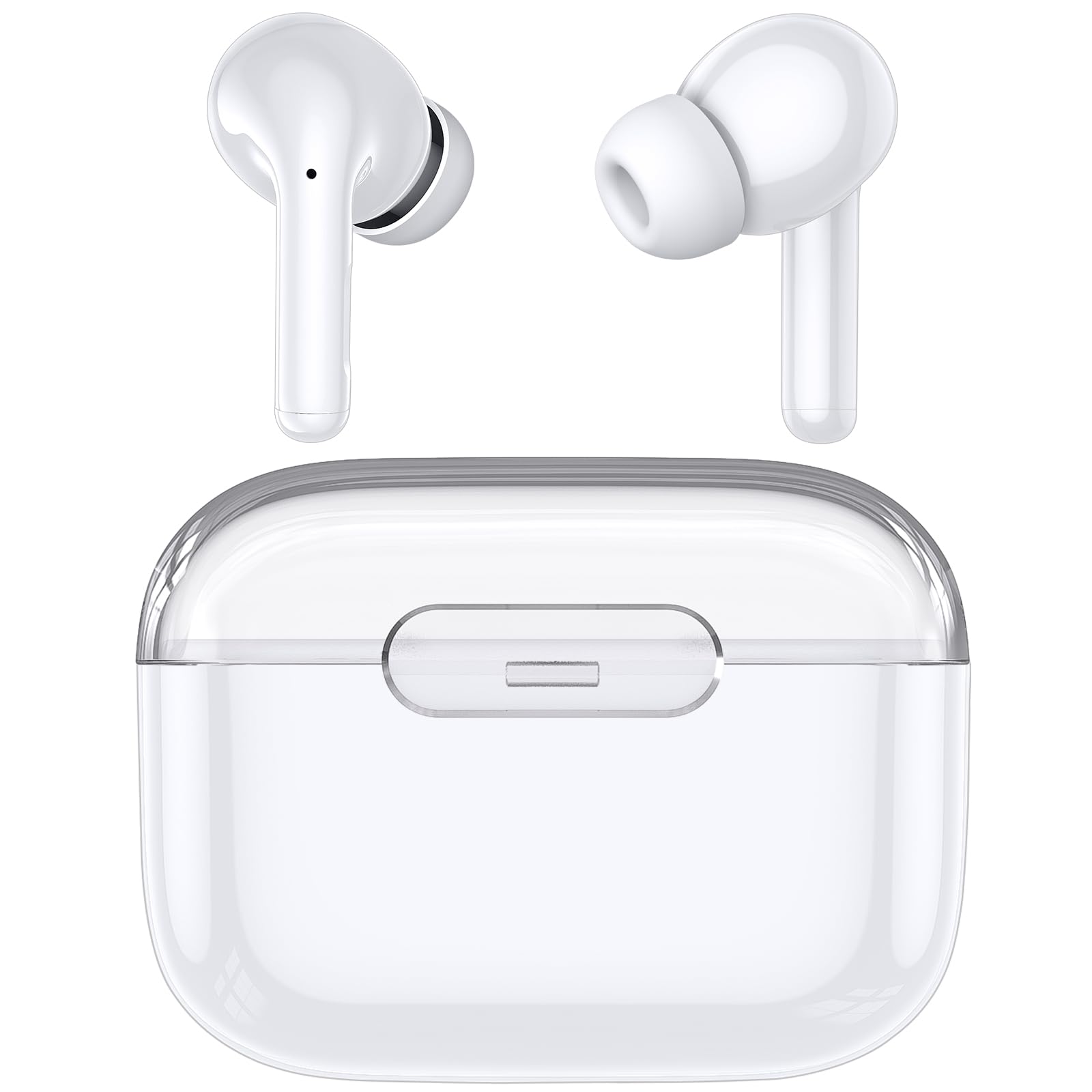 Auriculares Inalámbricos Kurdene P3 Bluetooth 5.3 con Micrófono Blancos - Venta Internacional