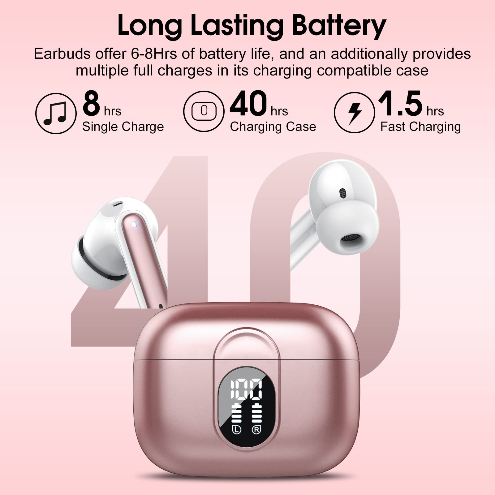 Foto 5 pulgar | Auriculares Inalámbricos Casan 2023 Bluetooth 5.3 Hifi Stereo Ip7 - Venta Internacional