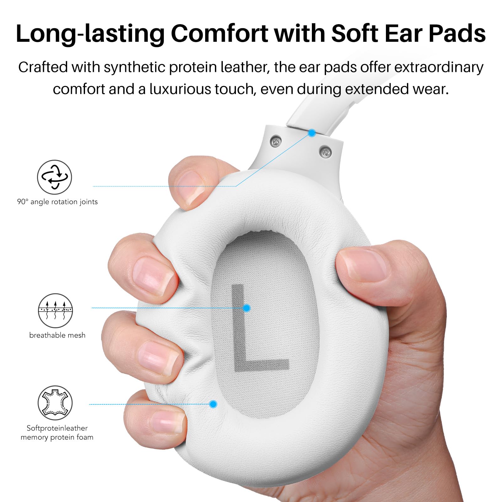 Foto 8 pulgar | Auriculares Tozo Ht2 Hybrid con Cancelación Activa de Ruido Blancos - Venta Internacional