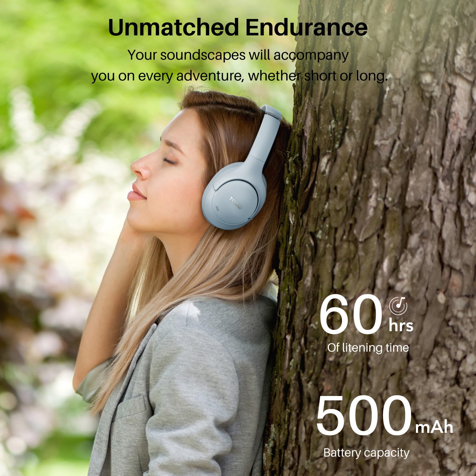 Foto 6 pulgar | Auriculares Tozo Ht2 Hybrid con Cancelación Activa de Ruido Azules - Venta Internacional