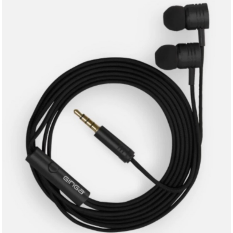 Auriculares Intraurales Super Bass Jack Negros 3.5 mm - Venta Internacional