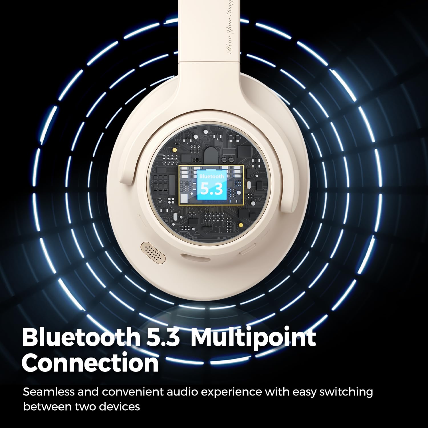 Foto 8 pulgar | Auriculares Soundpeats Space Hybrid Anc Bluetooth 5.3 123h - Venta Internacional