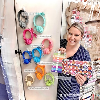 Foto 2 | Auriculares Ailihen Kids HD850 con Micrófono y Paquete de 10 Unidades en Diferentes Colores - Venta Internacional