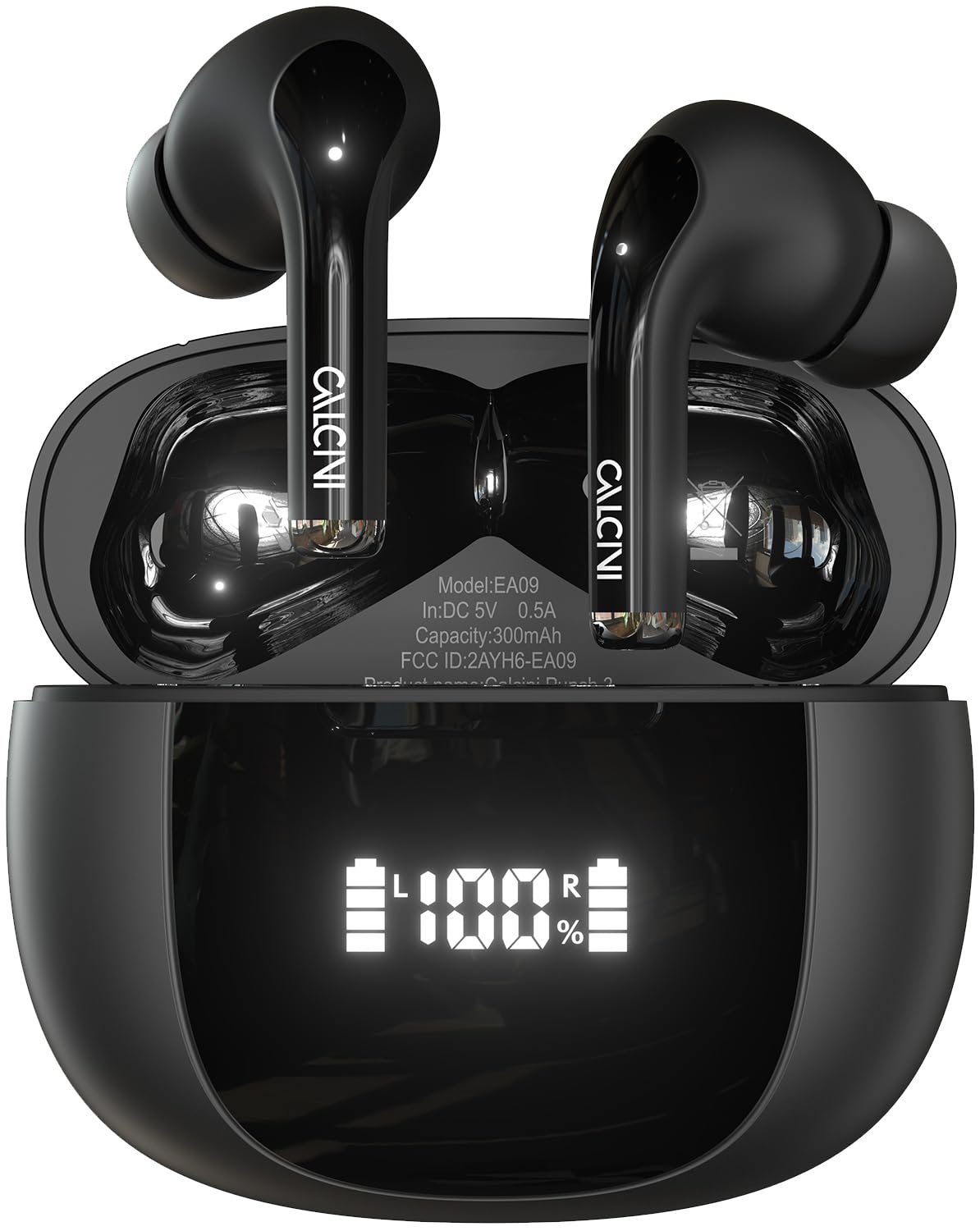 Foto 2 pulgar | Auriculares Inalámbricos Calcini Bluetooth 5.3 con Pantalla Led de Alimentación - Venta Internacional