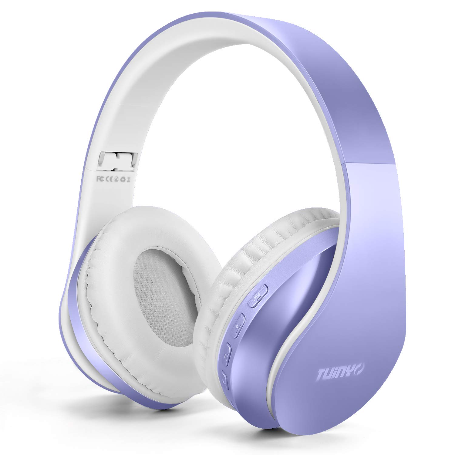 Auriculares Inalámbricos Tuinyo Bluetooth Morado con Micrófono - Venta Internacional