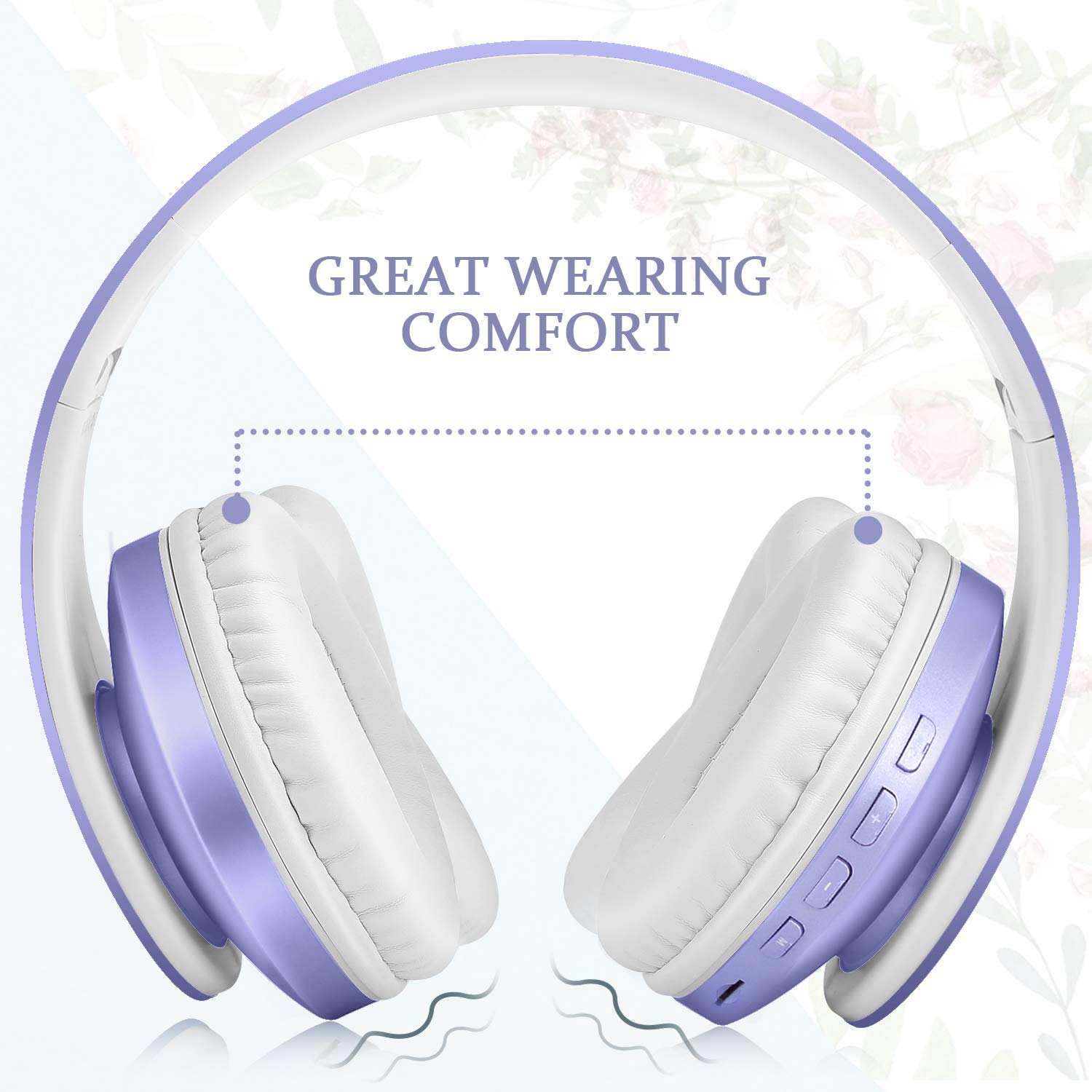 Foto 5 pulgar | Auriculares Inalámbricos Tuinyo Bluetooth Morado con Micrófono - Venta Internacional