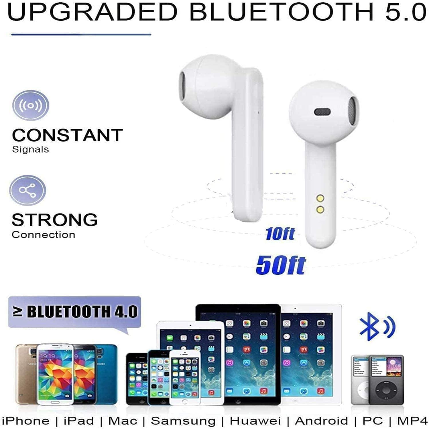 Foto 4 pulgar | Auriculares Inalámbricos Ricoo Air Buds Pods Bluetooth 5.3 Ipx7 - Venta Internacional.