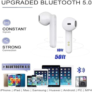 Foto 3 | Auriculares Inalámbricos Ricoo Air Buds Pods Bluetooth 5.3 Ipx7 - Venta Internacional.