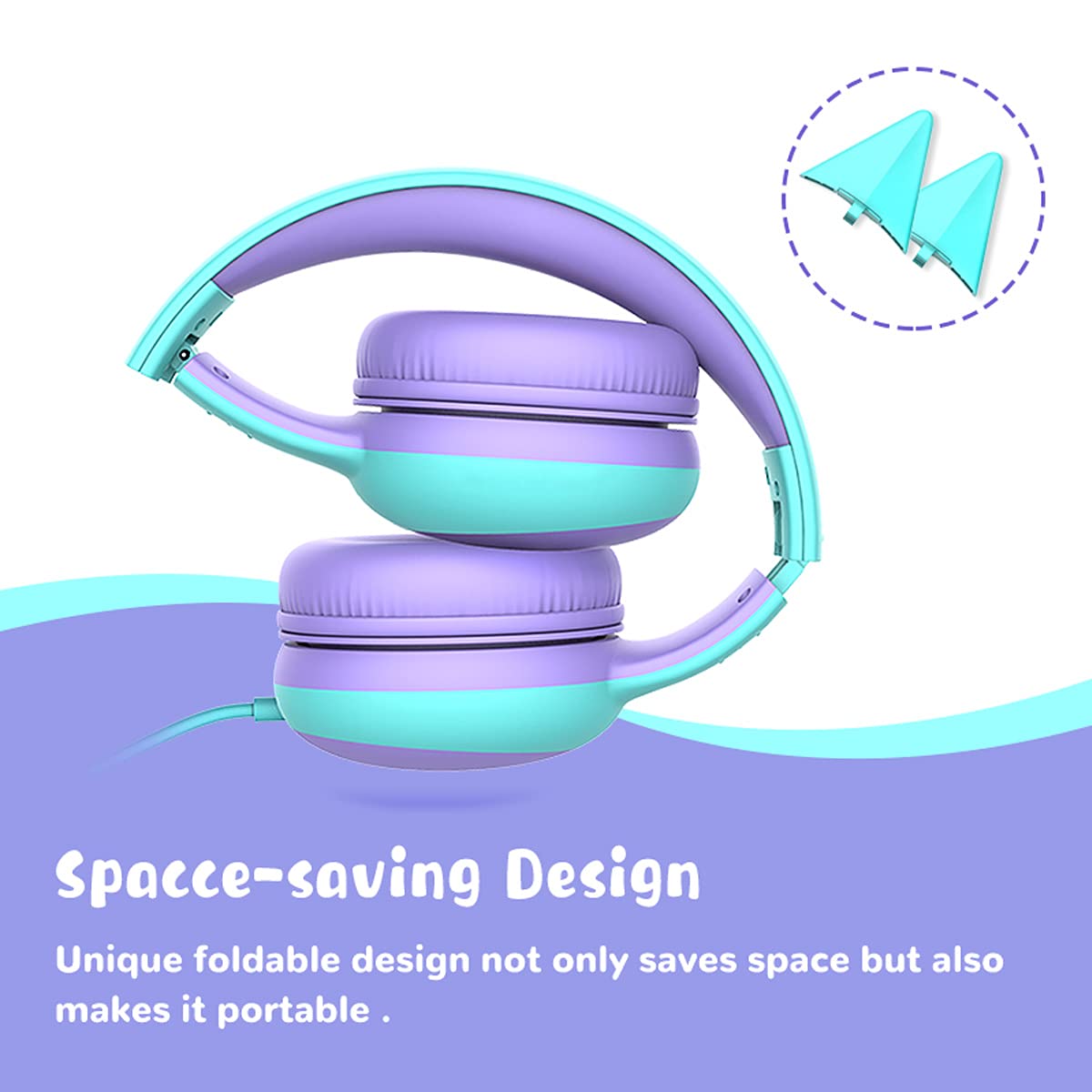 Foto 5 pulgar | Auriculares Gorsun Kids Over Ear de Volumen Limitado - Venta Internacional