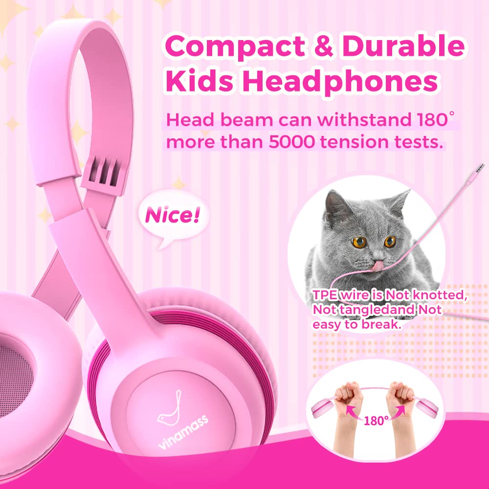 Foto 3 pulgar | Auriculares Vinamass A63 para Niños con Cable - Venta Internacional