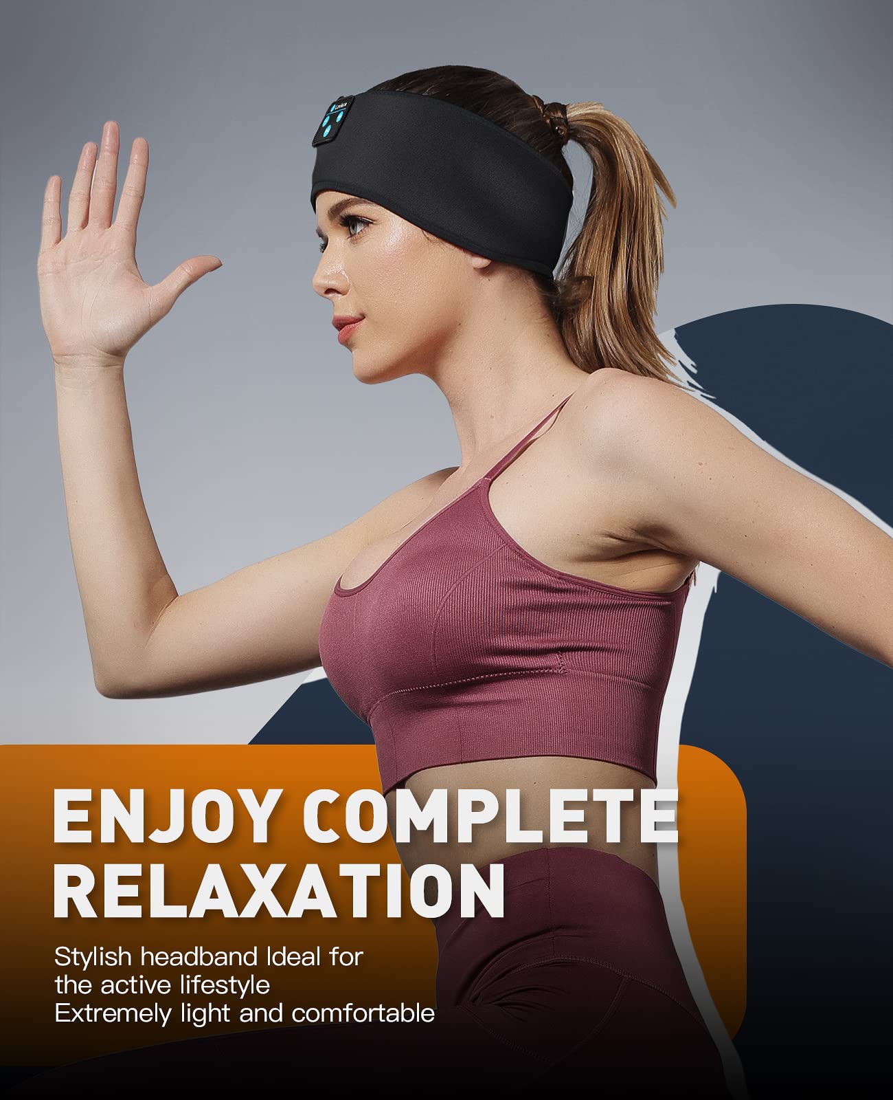Foto 4 pulgar | Auriculares para Dormir Lavince Sleep Diadema Bluetooth ASMR - Venta Internacional