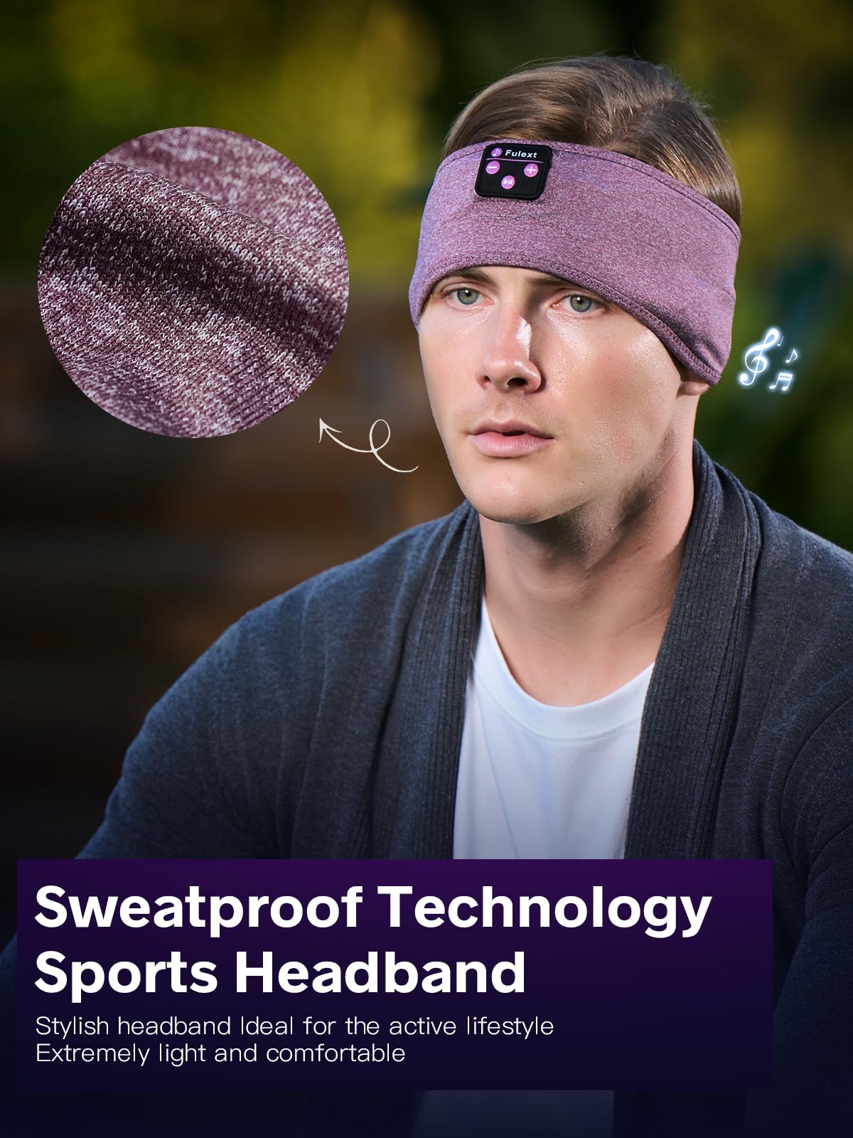 Foto 4 pulgar | Diadema Fulext para Dormir Bluetooth - Venta Internacional